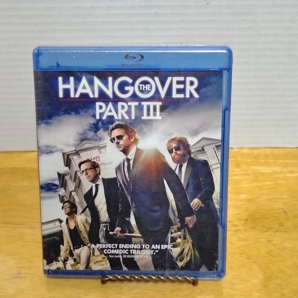 The Hangover Part III Blu Ray Movie Film Disc Case 2013 New Sealed‎ Comedy
